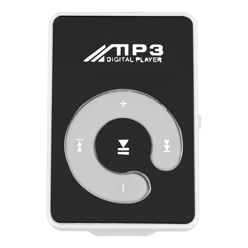 BESTMini Зеркало Клип USB цифровой Mp3 музыкальный плеер Поддержка 8 Гб SD TF карта