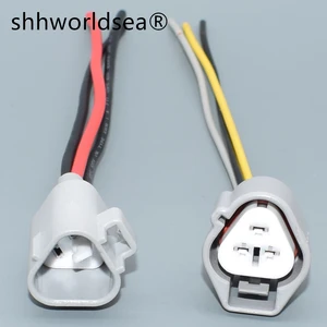 Shhworldsea 3pin 2,2 мм женский автомобильный разъем для Toyota Camry Corolla Honda Accord Fit Civic катушка зажигания 6189-0179