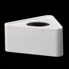 1 шт. белая дыра треугольный микрофон ТВ интервью логотип флаг станция сделай сам