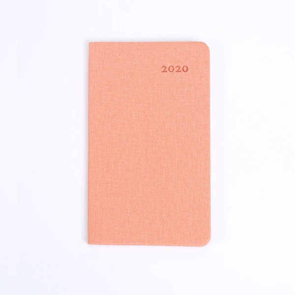 Pink Agenda планировщик записная книжка Дневник Журнал Defter Papelaria Cuadernos Y Libretas School Libretas Back To School paper Zeszyt - Цвет: Pink