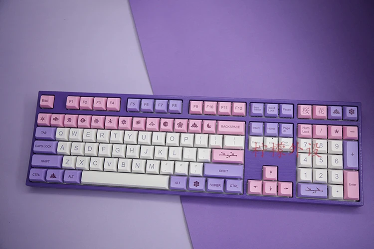 1 комплект PBT dye sublimation клавиши mechiancal клавиатура XDA профиль дополнительная клавиша