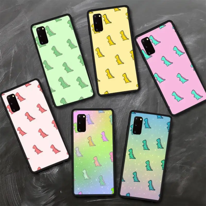 

Cute Dinosaur Phone Case for Huawei P40 P30 P20 P10 P9 P8 Pro lite Plus P SMART 2019 9 lite 2016 cover