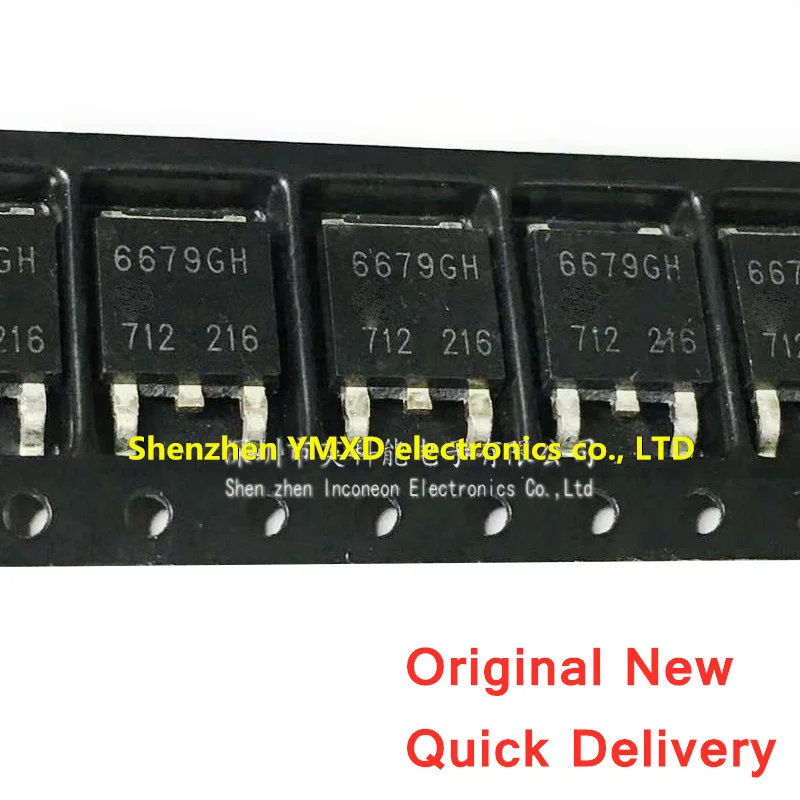 10 шт./лот Новинка AP6679GH HF 6679GH 252 P канала 30V 73A MOS полевой транзистор|Интегральные