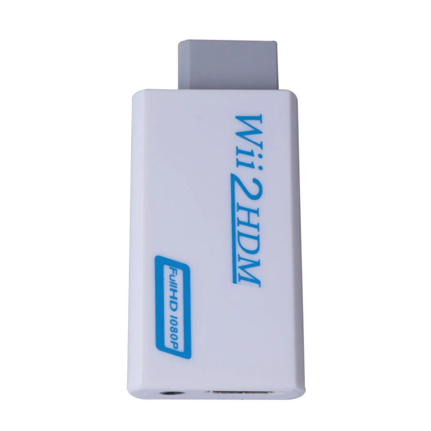Elistooop для Wii к HDMI совместимый адаптер конвертер Поддержка FullHD 720P 1080P 3 5 мм аудио