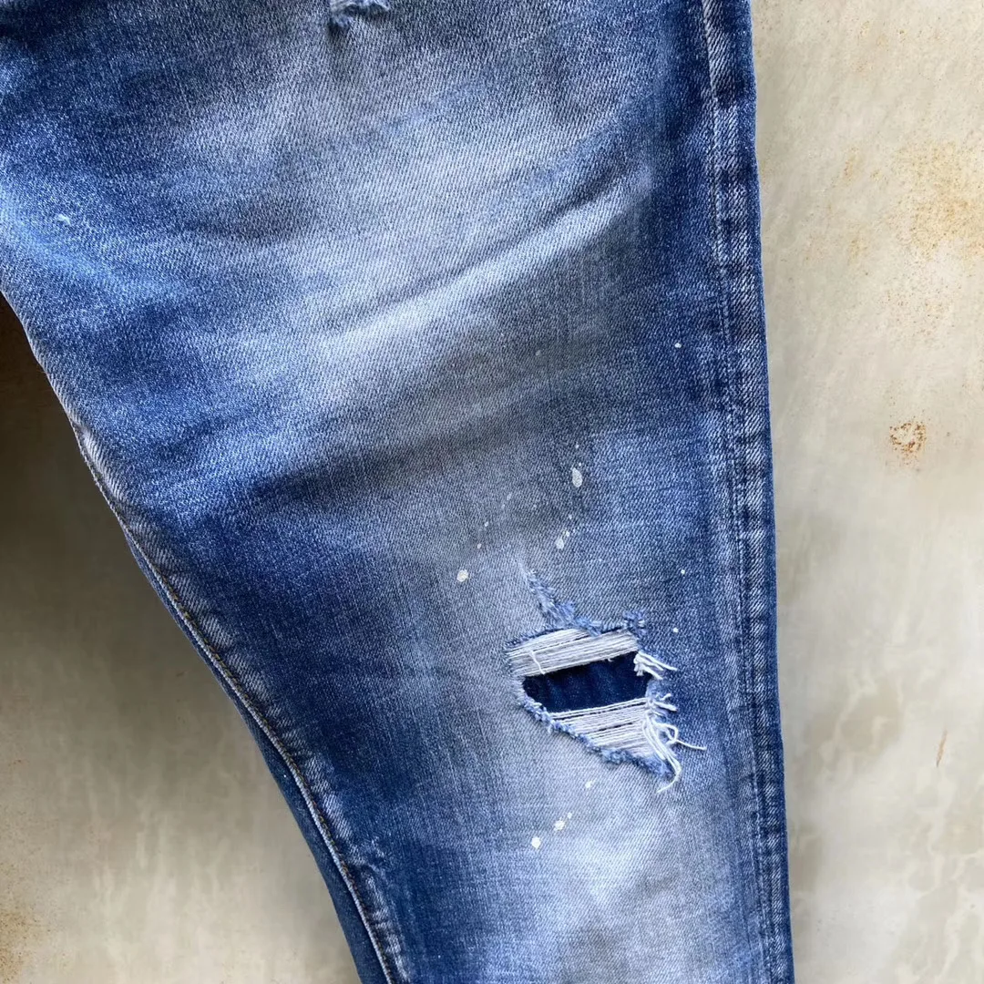 blue jeans women classic,Authentic,DSQUARED2,Retro,Italian brand ,Women/Men Jeans,locomotive,Jogging jeans,DSQ923