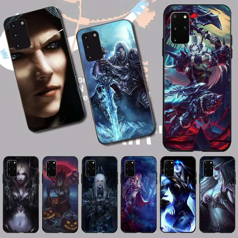 NBDRUICAI World of Warcraft чехол для телефона Samsung S20 plus Ultra S6 S7 edge S8 S9 S10 5G|Бамперы| |