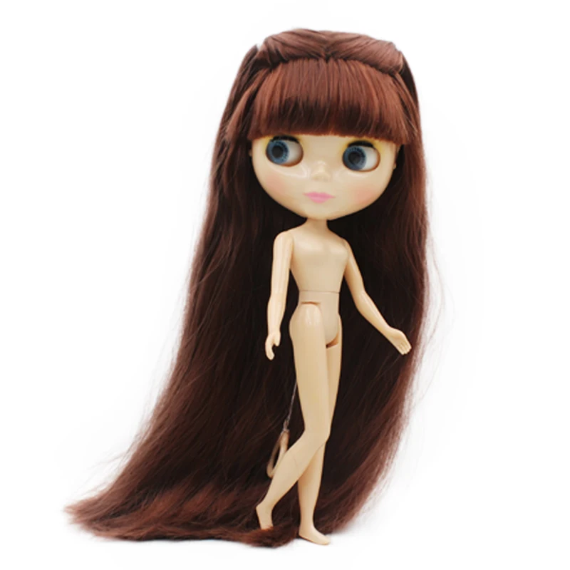 ONO.19 Blyth BJD кукла, Blyth кукольные телесного цвета по индивидуальному заказу Кофе куклы может изменить макияж и платье, 12 дюймов мяч шарнирные № 3 - Цвет: ONO.19
