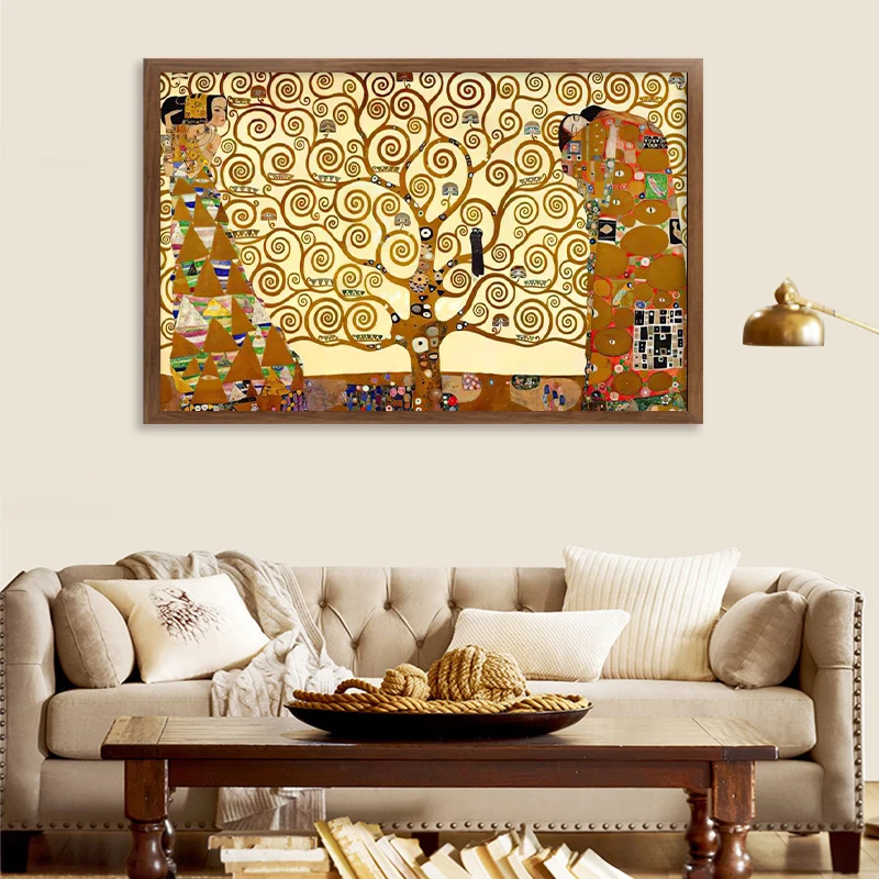 Настенная картина Дерево жизни Густава Климта декоративная для гостиной