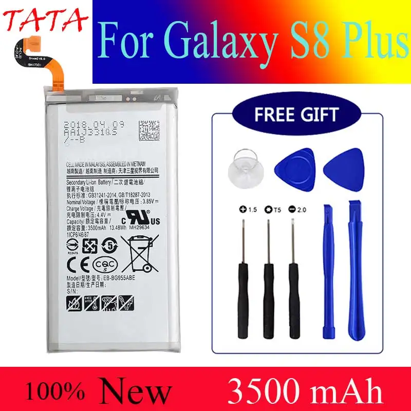 Для Samsung Battery 3500mAh EB BG955ABE мобильный телефон Galaxy S8 Plus G955 G955F G955A G955T G955S