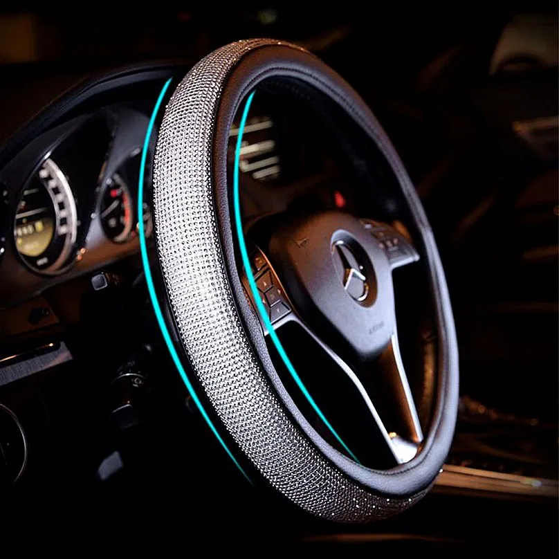 Универсальные 38 см аксессуары для интерьера автомобиля грузовика чехол на руль