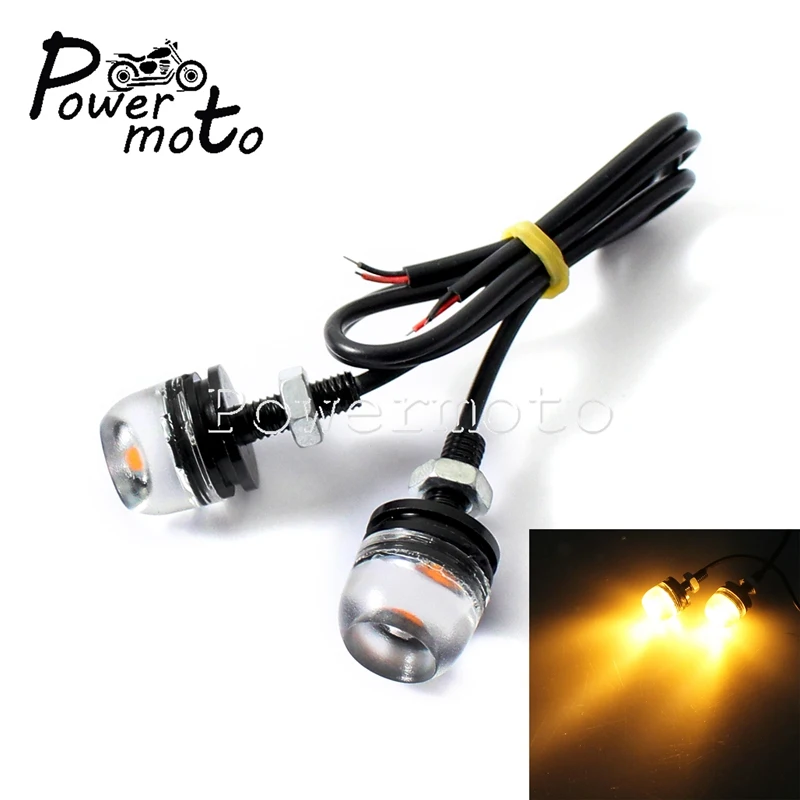 2X 9W 12V SMD светодиодный чип номерной знак световой Болт Винт сигнала поворота