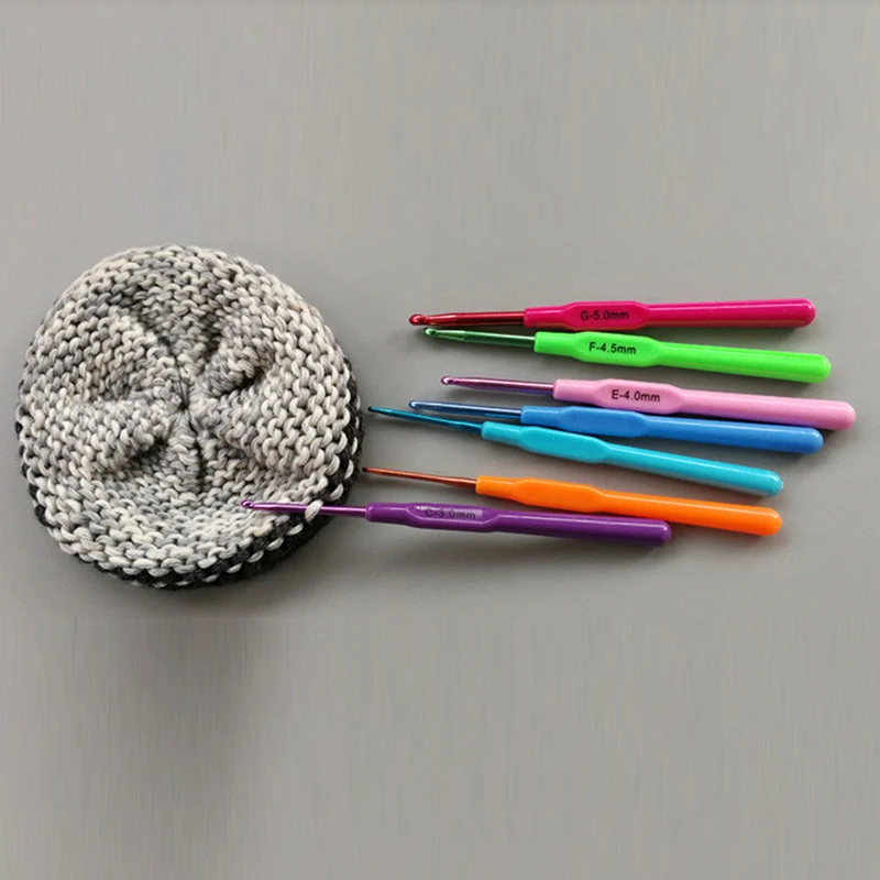 7 шт. набор металлических шаблонов для вязания крючком | Дом и сад