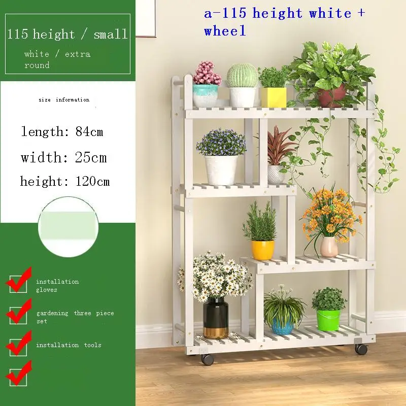 

Estante Para Ladder Plantenrekken Estanteria Plantas Garden Shelves For Plant Rack Dekoration Outdoor Balcony Shelf Flower Stand