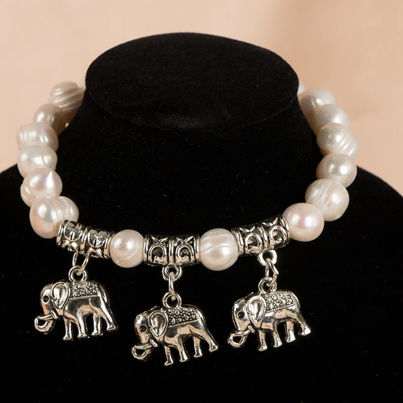 Cellacity Silver 925 Bracelet for Women With Natural Freshwater Pearl Metal punk style Party Female fine Jewelry Gift | Украшения и