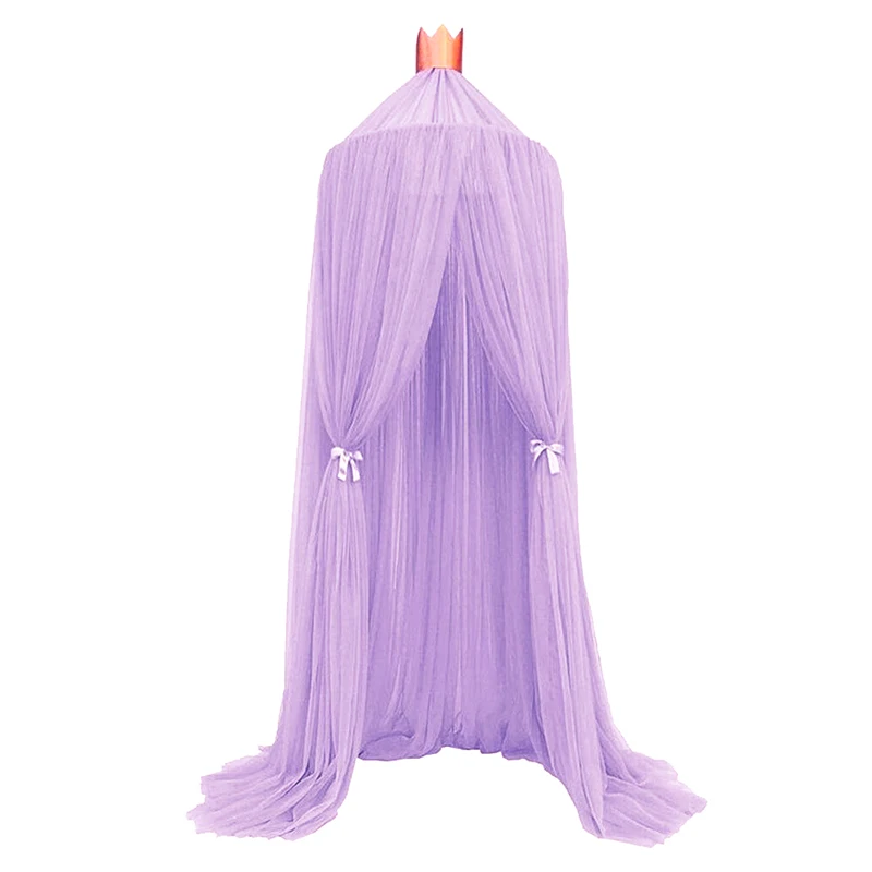 E Hanging Mosquito Net Newborn Tent Canopy Children Bedding Round Mosquito Net For Baby Room Decor - Цвет: E