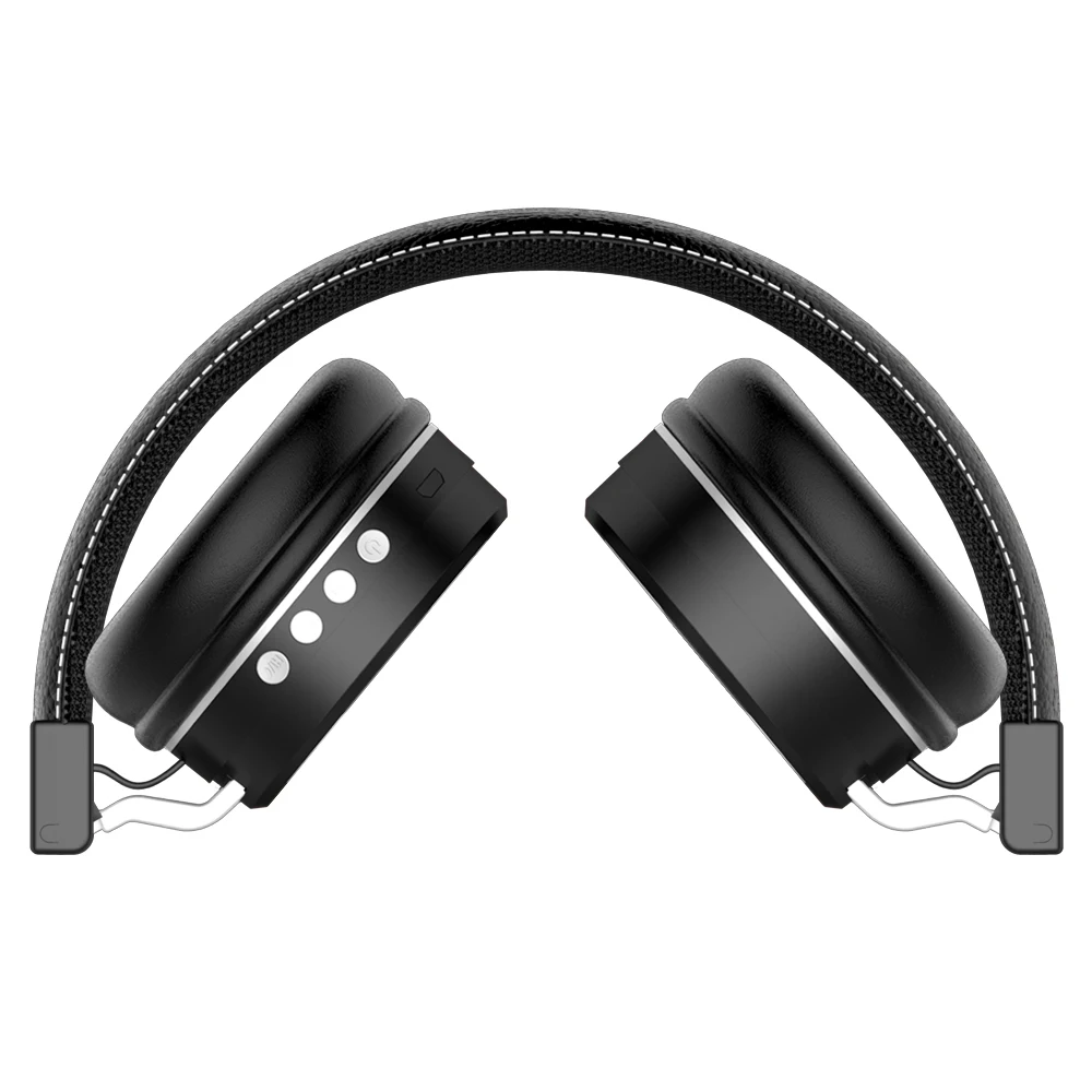 Беспроводные наушники Bluetooth гарнитура складные регулируемые с микрофоном для