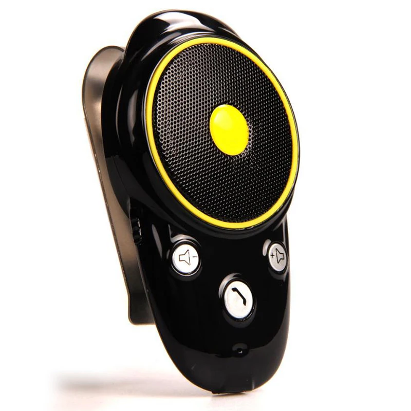

TiOODRE Car Kit Visor Speaker Auto Wireless Speakerphone Hands Free Kit Bluetooth Speaker Phone Bluetooth V4.0 For Cell Phone