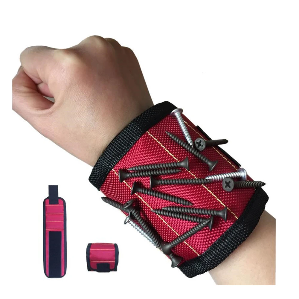 Screwsholding Working Helper Marker Storage Wrist Band Magne