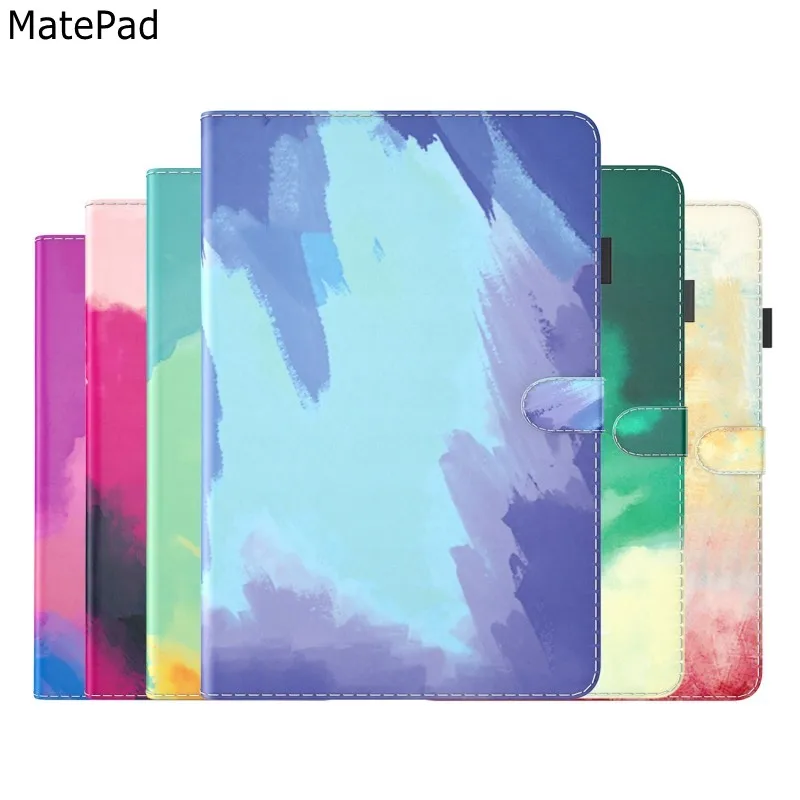 

Акварельный чехол для Huawei Matepad Pro 12,6 подставка держатель защитный чехол для карт для Huawei Mate Pad Pro 10,8 планшет Funda