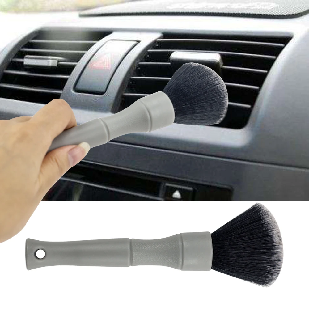 

Car Exterior Interior Detail Brush Hair Bristles Brush for Car Cleaning Auto Detail Tools Dashboard Cleaning Brush