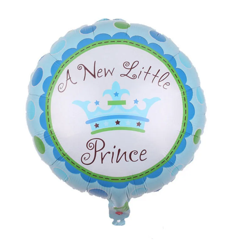 G07 18-дюймовый Baby Shower Пол раскрыть Фольга воздушный шар Дети 1st День рождения Фольга воздушные шары для мальчиков и девочек, в первую очередь предметы для украшения дня рождения - Цвет: G07