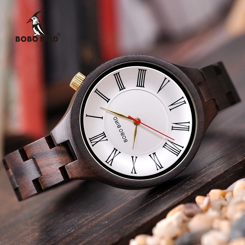Деревянные часы BOBOBIRD распродажа модные кварцевые мужские и женские лучшие