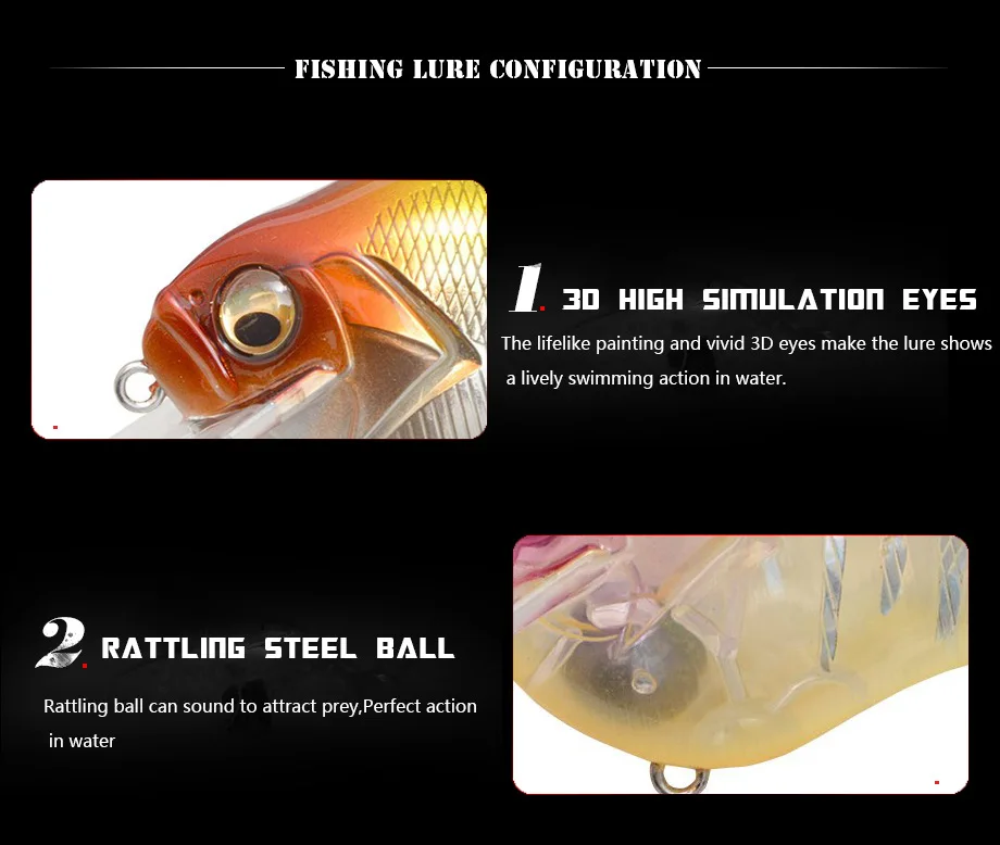 2019 кренкбейт рыболовные приманки жесткая приманка плавающая 65 мм 16 г океанская