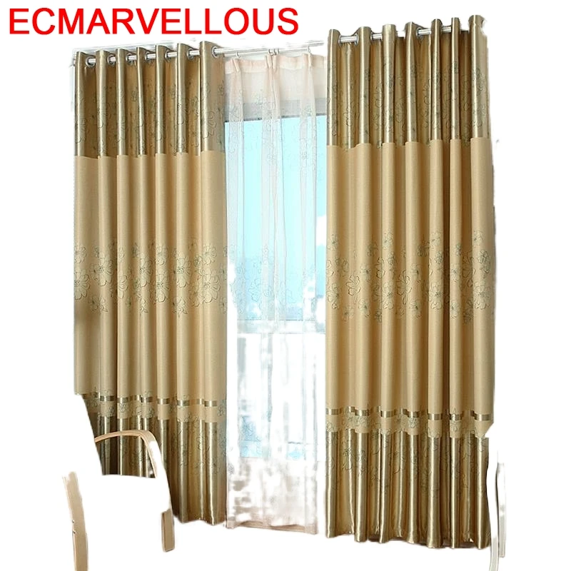 Современные прозрачные Занавески на окно для гостиной Tende Camera Da Letto Luxury Rideaux Cortinas De