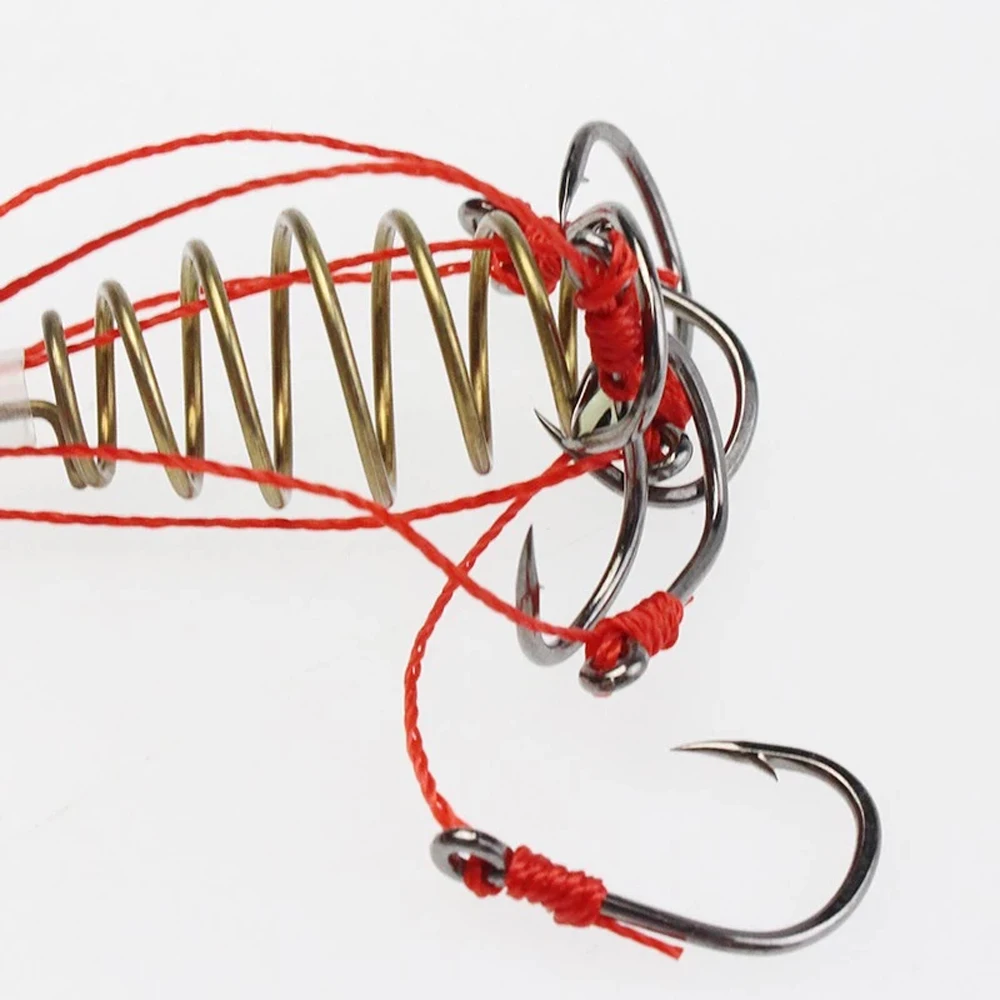 4 шт./лот рыболовный крючок рыболовная приманка ловушка для приманки клетка