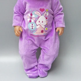 

Одежда для кукол 17 дюймов, зимний меховой комбинезон для кукол 18 дюймов 43 см, плотная зимняя одежда, рождественские подарки для маленьких де...