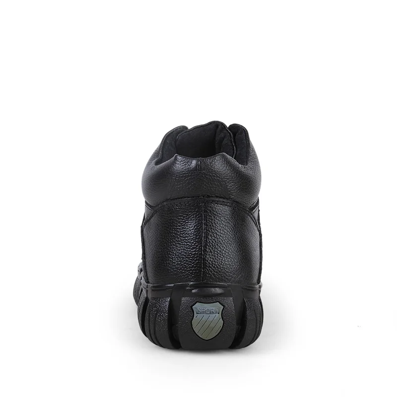 Модные мужские ботинки Высококачественные ботильоны из натуральной кожи Теплая