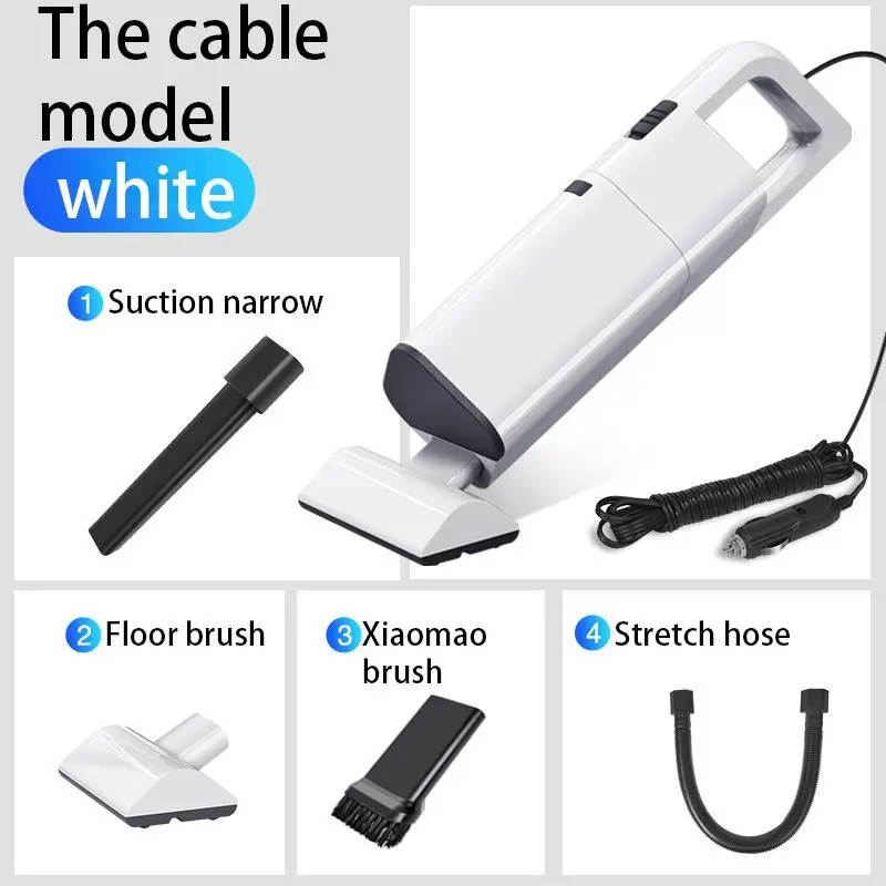 12 В 120 Вт 2 в 1 автомобильный пылесос Влажная сухая Высокая мощность зарядки мощная