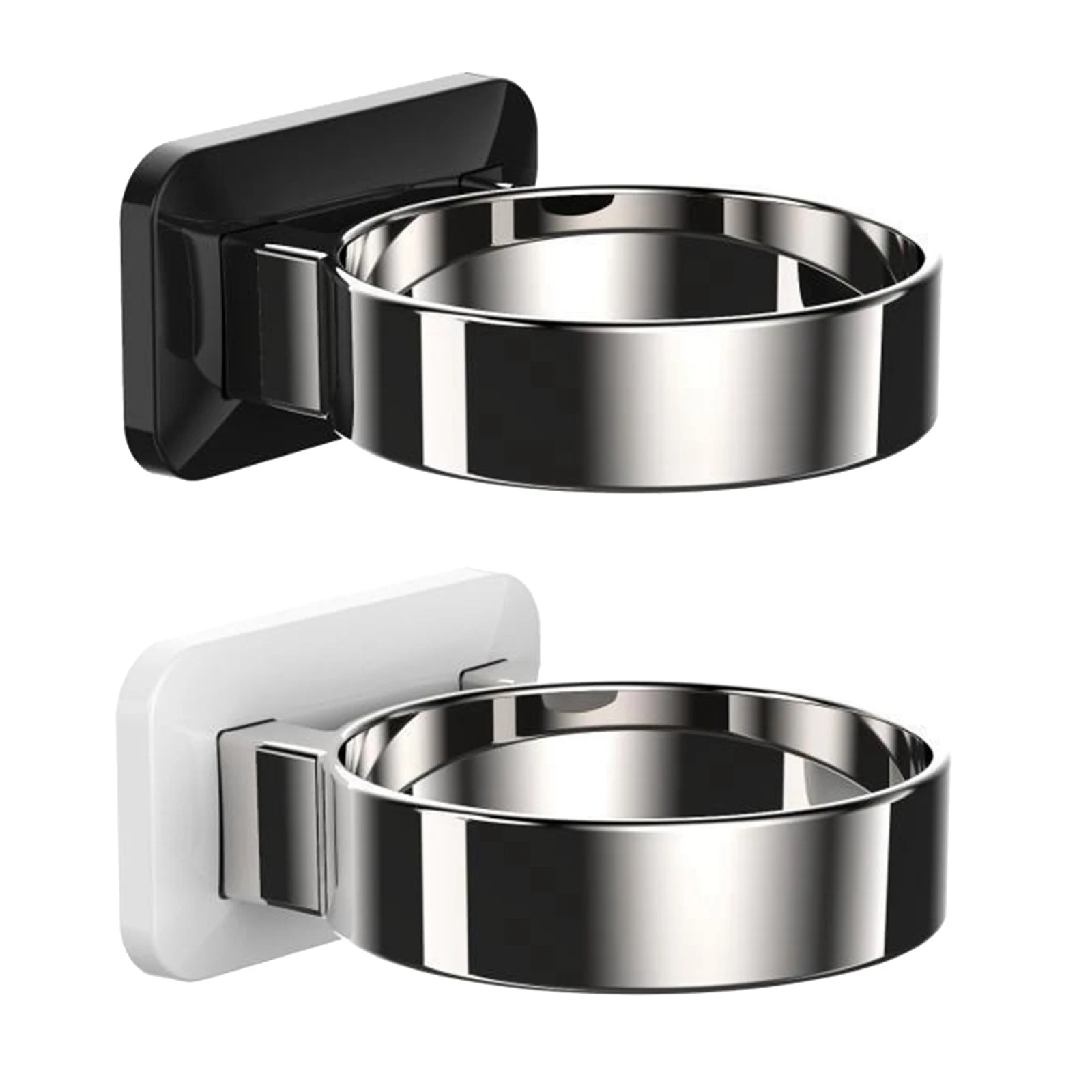 

Стеллаж для хранения волос без перфорации настенный держатель для фена полка аксессуары для ванной комнаты