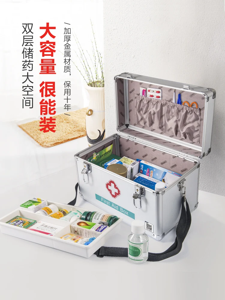 Большой Медицинский Набор для домашнего использования контейнер оказания