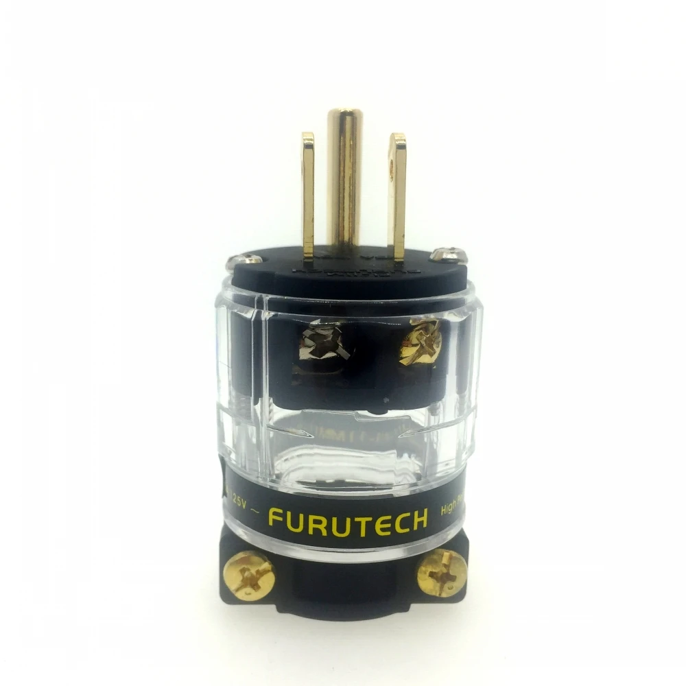 FURUTECH hi Fi вилка усилителя мощности звуковых частот 24 к с позолоченным разъемом IEC