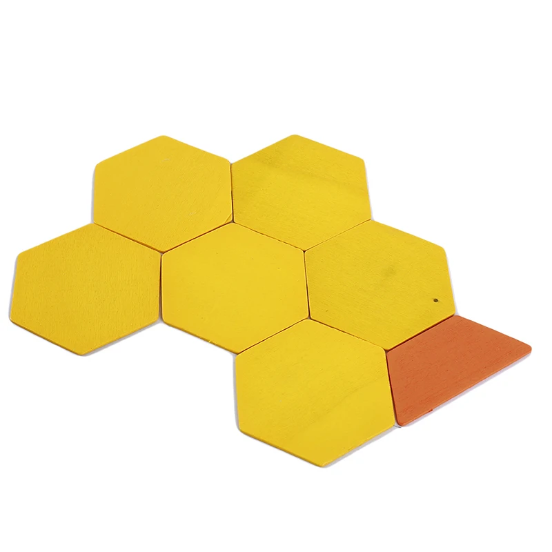 

New Kids 3D Puzzle Jigsaw Tangram Thinking Training Game Baby Montessori Learning Educational Wooden Toys