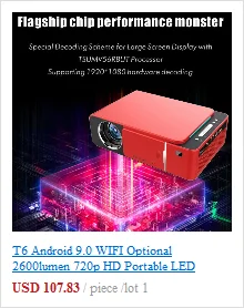 Мини микро светодиодный кинотеатр Портативный видео HD USB hdmi-проектор для домашнего кинотеатра с коротким фокусом дизайн T200 экран передачи