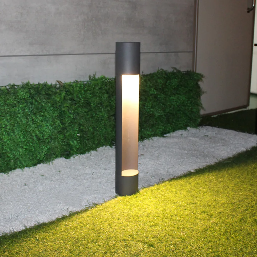 

Thrisdar 60CM Outdoor Garden Pillar Light Waterproof park villa Community lawn Lamps Garden grass landscape Pathway Light