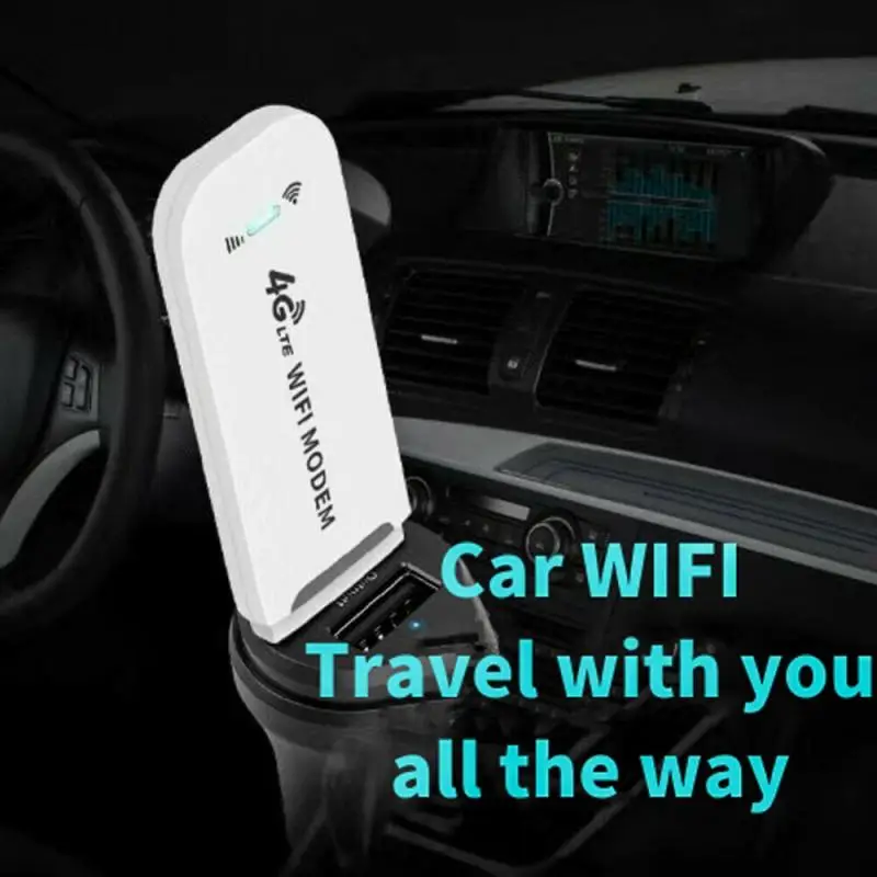 

4G LTE USB Modem WiFi Universal 100Mbps Wireless Router Adaptor Hotspot Wireless Network Card Portable For Notebook Laptop