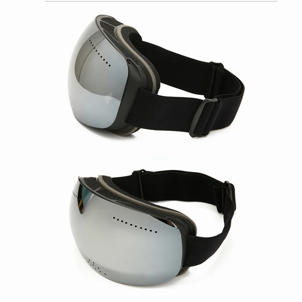 Лыжные очки зимние снежные спортивные с противотуманной УФ-защитой для мужчин и