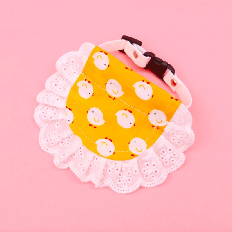 Украшение для шеи домашних животных собаки слюнявчик полотенце с мультяшным