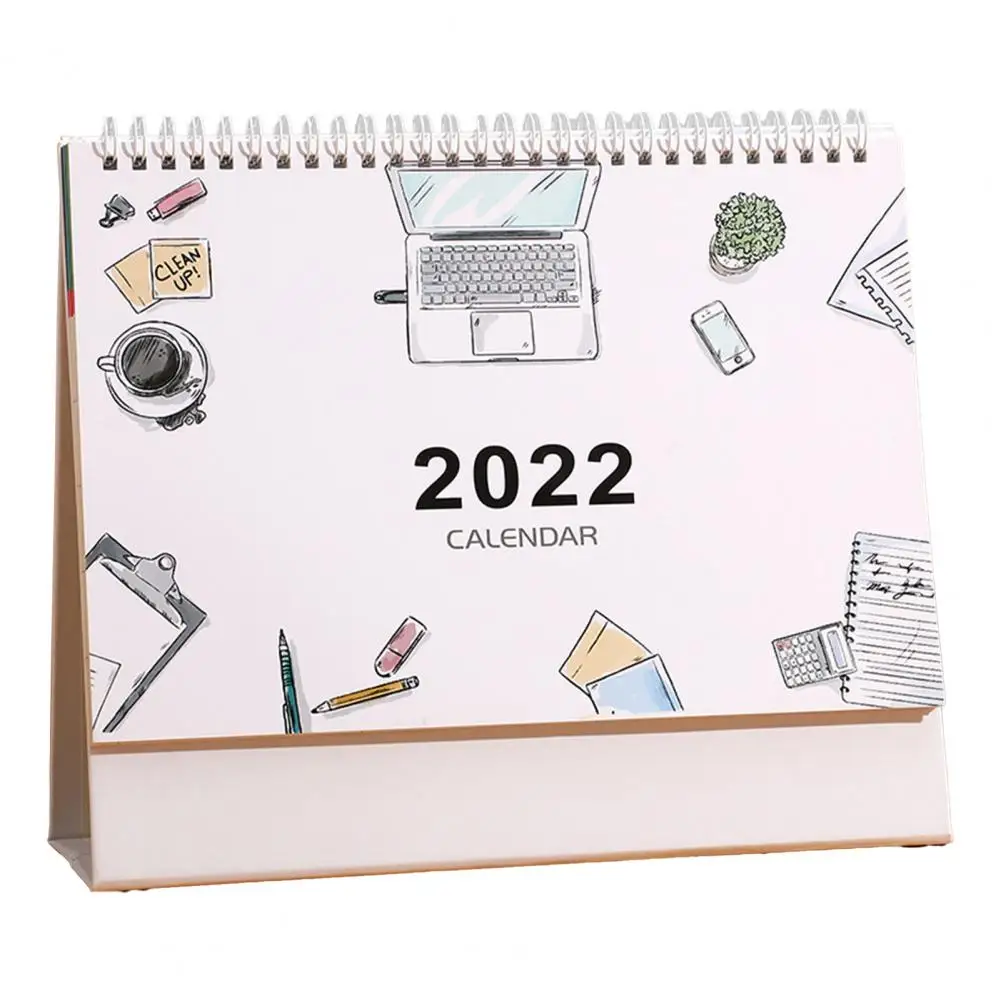 Многофункциональные практичные настольные украшения для офиса 2022 календарь