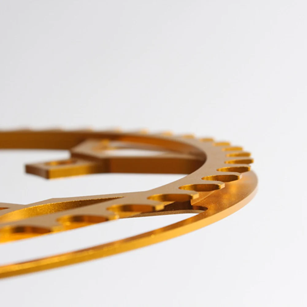 

Folding Bike Narrow Wide Chainring 130 BCD Round Shape Single Chain Ring Speed 45T 47T 53T 56T 58T High Quality ASD88