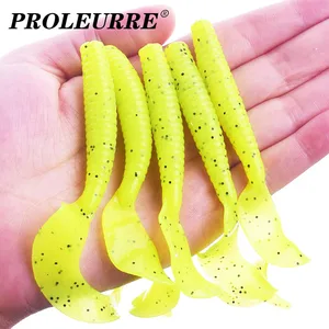 Приманка рыболовная силиконовая в виде червя, 8 см, 4,3 г, 5 шт.лот