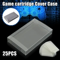 25x game cartridge protector case for plastic cover box for brand new game cartridge cover case