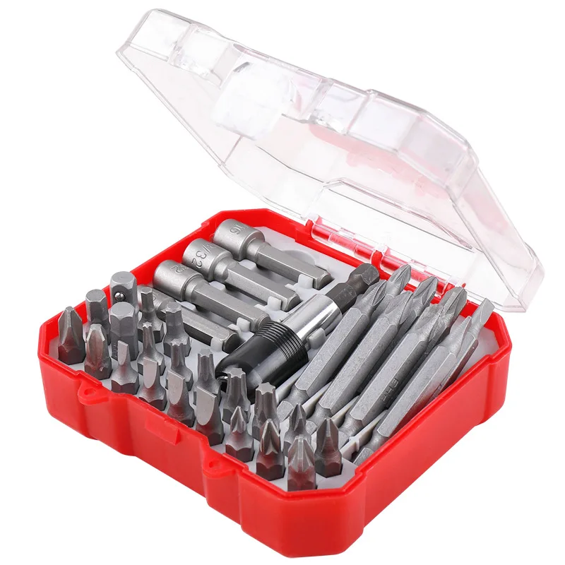 

34pcs Multifunction Screwdriver Bit set Slotted Phillips Hexagon Screw Driver Hardware Tool Combination Hand Tools