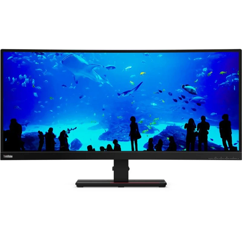 Фото Монитор LENOVO ThinkVision T34w 20 34" черный [61f3gat1eu]|Мониторы| |