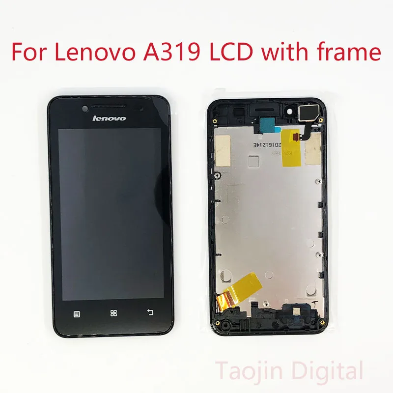 Сенсорный ЖК-экран для Lenovo A319 дигитайзер запасные части | Мобильные телефоны и
