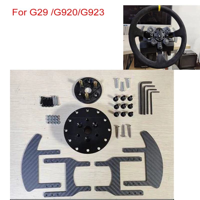 Рычажные переключатели передач из углеродного волокна для Logitech G29 G923 G920