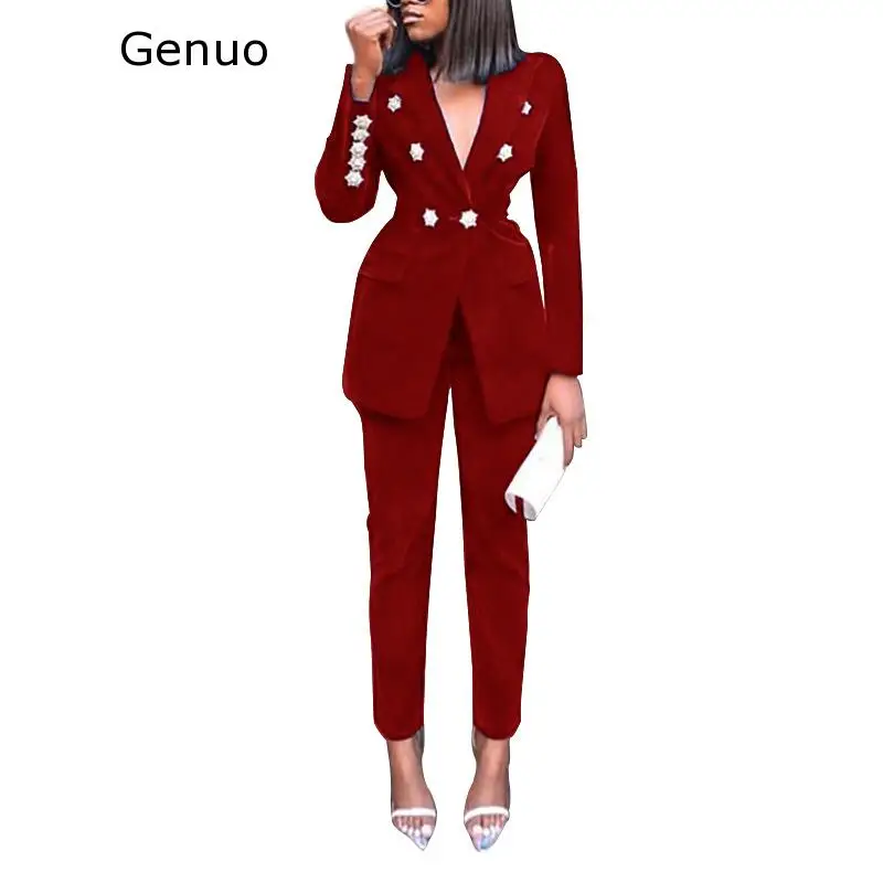 Женский комплект из 2 предметов летний пикантный костюм Стразы с длинным рукавом